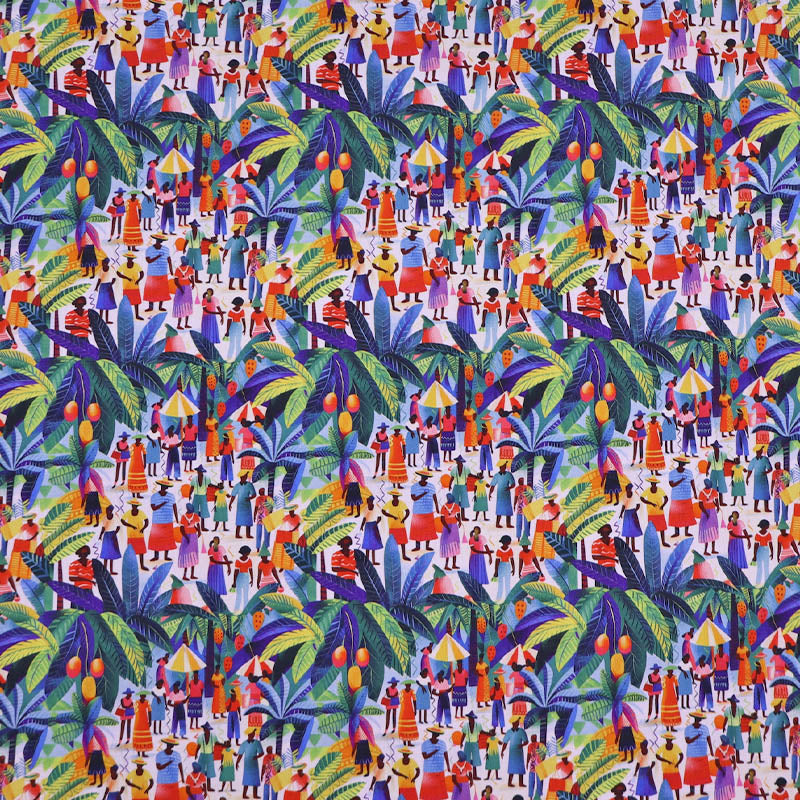 Width Width Cotton - Tropical Market