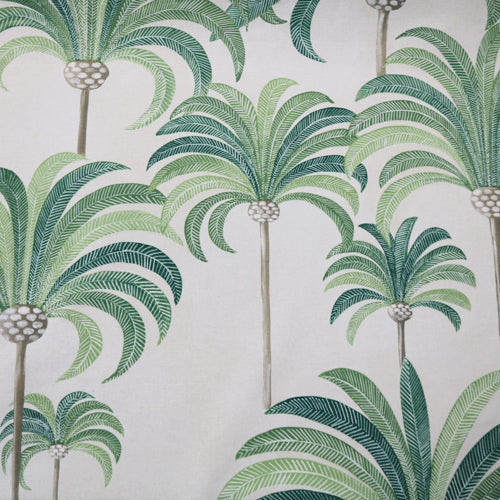 La Palmeraie Home Furnishing Fabric by Maison THEVENON Paris - Green